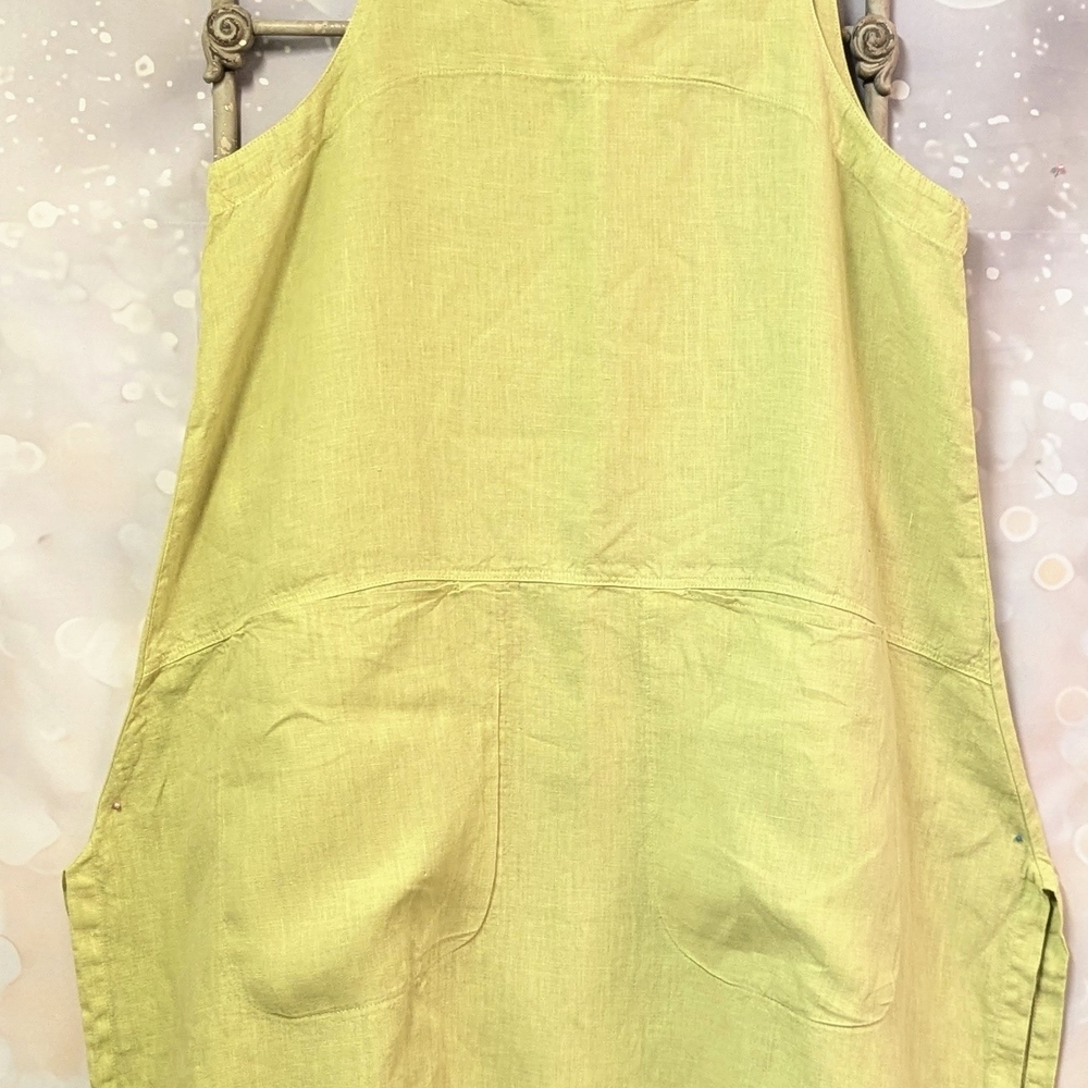 Cut Loose Chartreuse Sleeveless Top